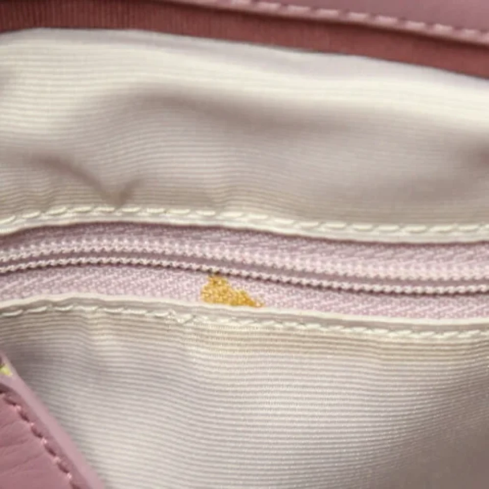 Coach Pre-owned Fabric shoulder-bags Pink Dames