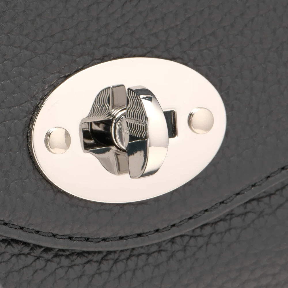 Zanellato Kleine Gehamerde Leren Postina Tas Gray Dames