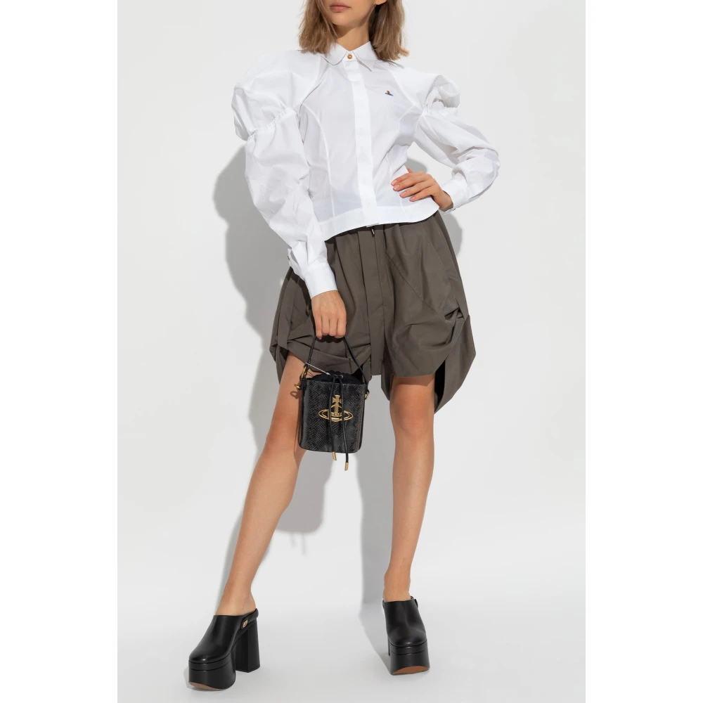 Vivienne Westwood Shirt met pofmouwen White Dames