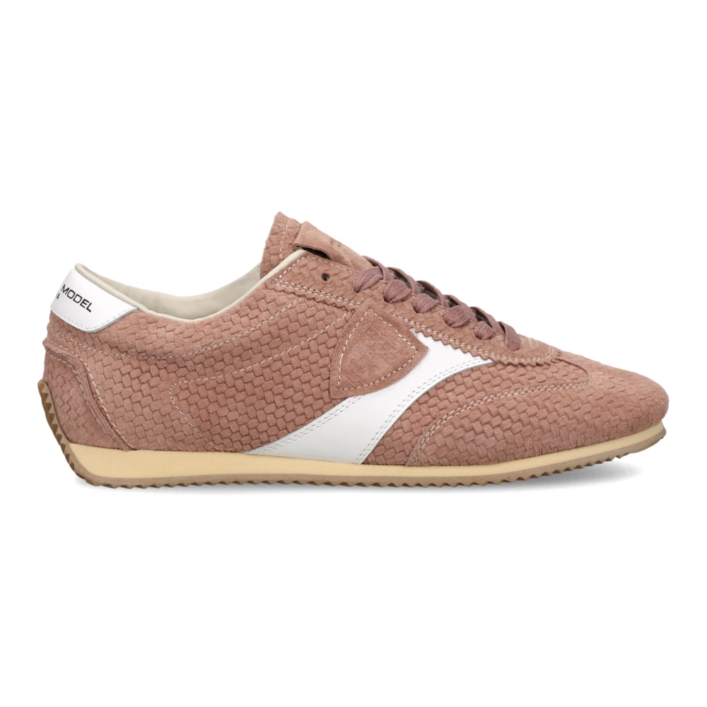 Philippe Model Women's Pink Sneakers, 8 Uk, Planche Running Trainers