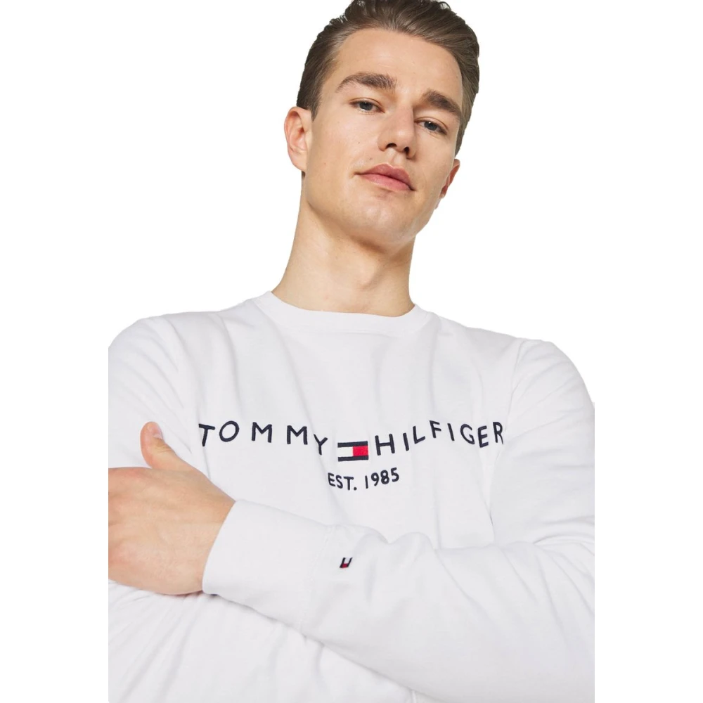 Tommy Hilfiger Crewneck Sweatshirt White Heren