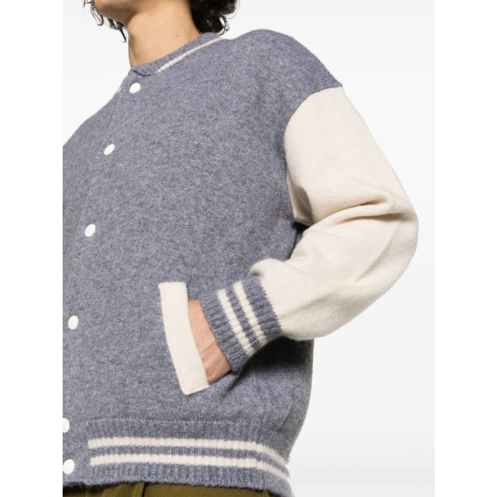 Laneus Zachte Cash Bomberjacks Gray Heren