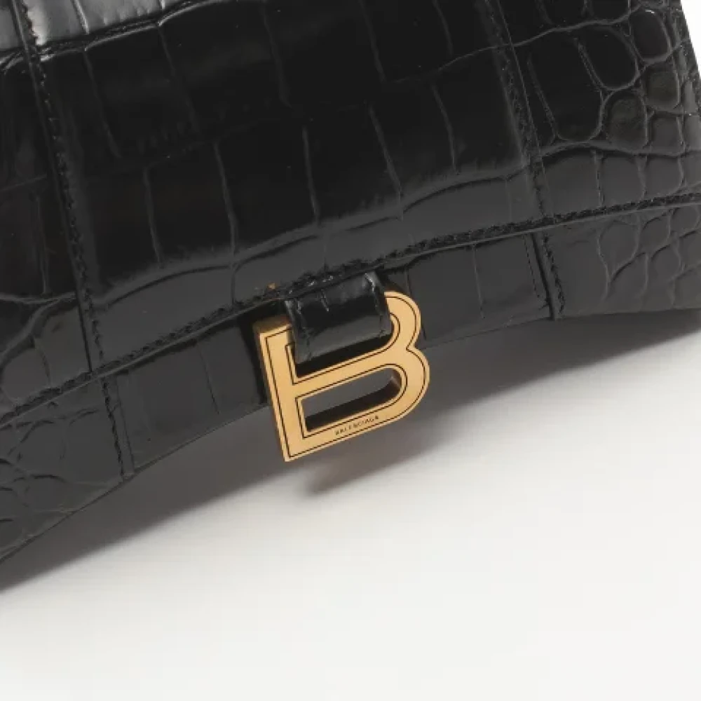Balenciaga Vintage Pre-owned Leather balenciaga-bags Black Dames