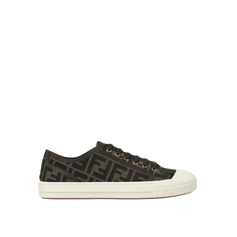 Fendi Damen Braun Schuhe, 38 Eugröße: