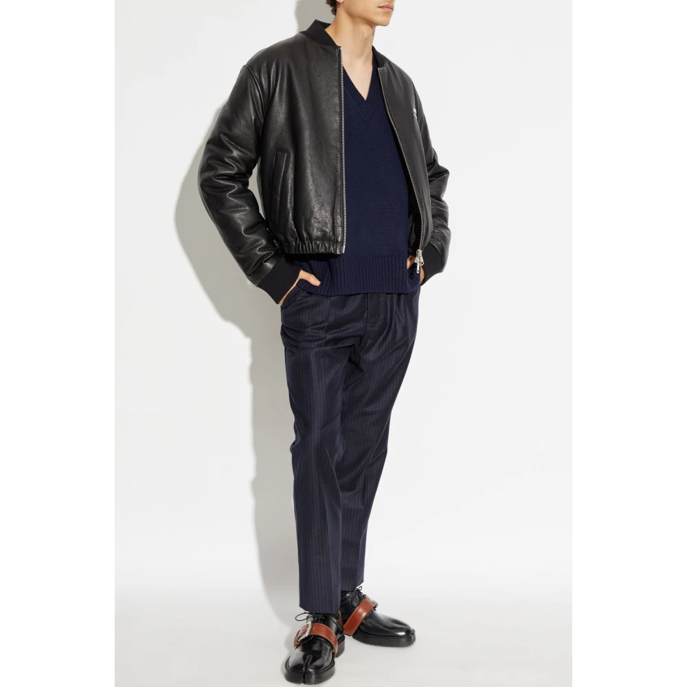 Ami Paris Wollen trui Blue Heren