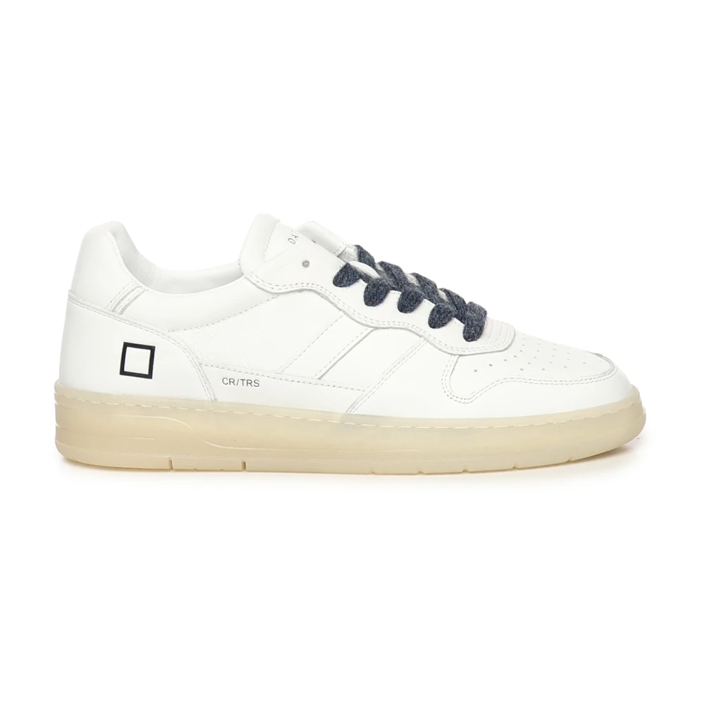 D.a.t.e. Witte Lage Top Sneakers Heren Schoenen