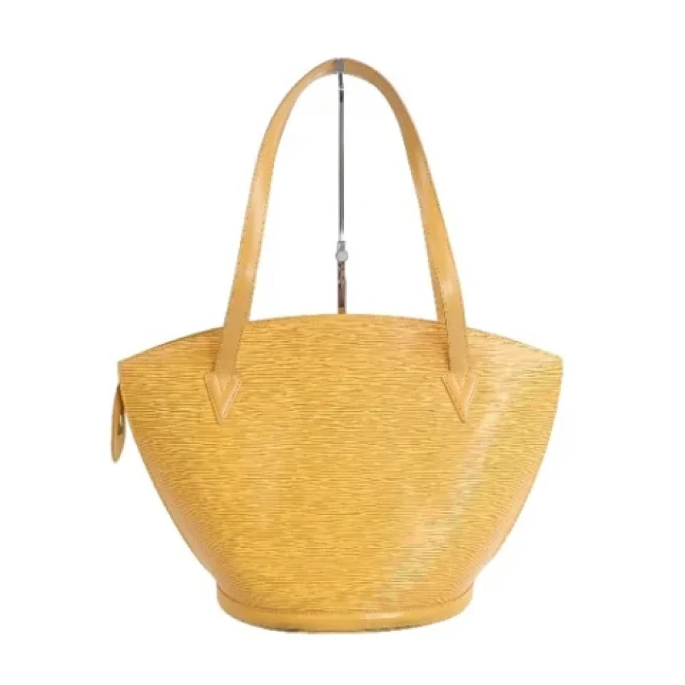 Louis Vuitton Vintage Pre-owned Leather shoulder-bags Yellow Dames