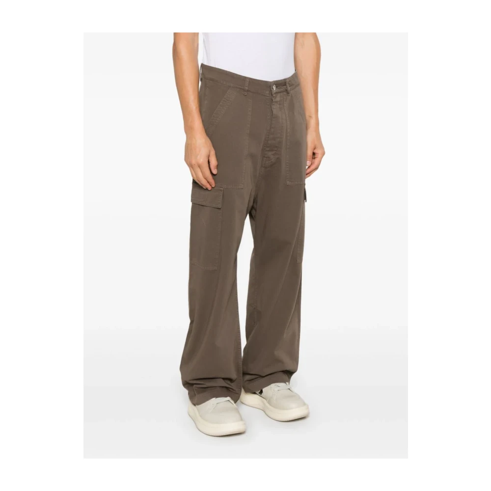Rick Owens Cargo Broek Gray Heren