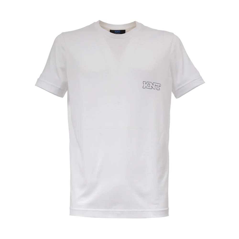 Kiton - Tops > T-Shirts - White - Kiton - Modalova
