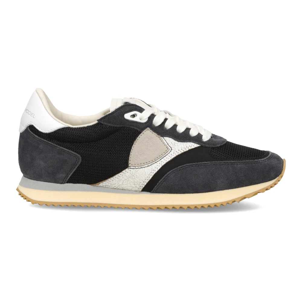 Philippe Model Women's Black Blville Running, Sneakers, 6 Uk, Shoes