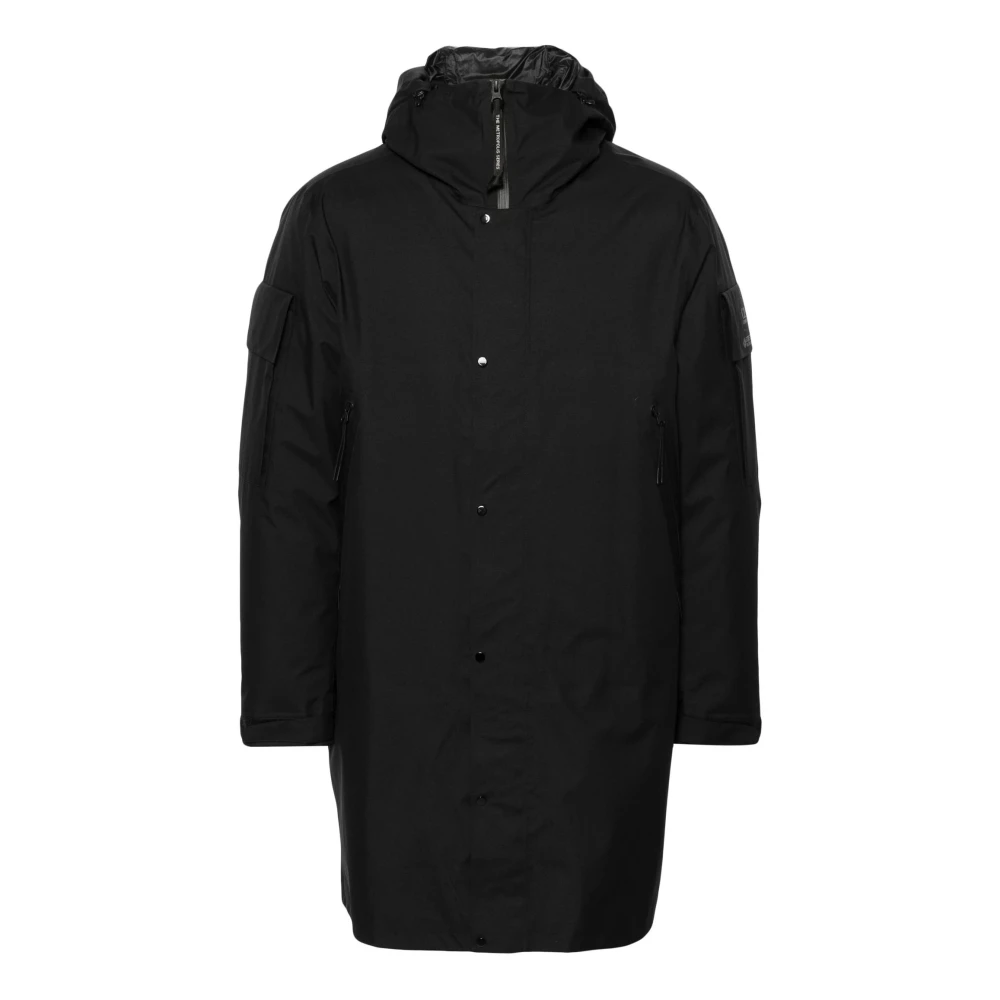 C.P. Company Waterdichte Gore-Tex Infinium™ Zwarte Jas Black Heren
