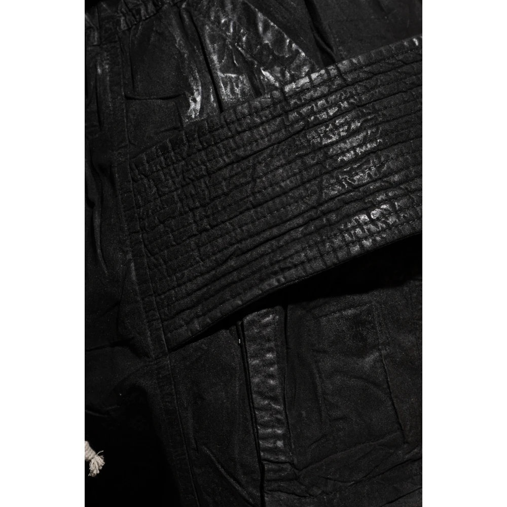 Rick Owens Creatch Broek Black Heren