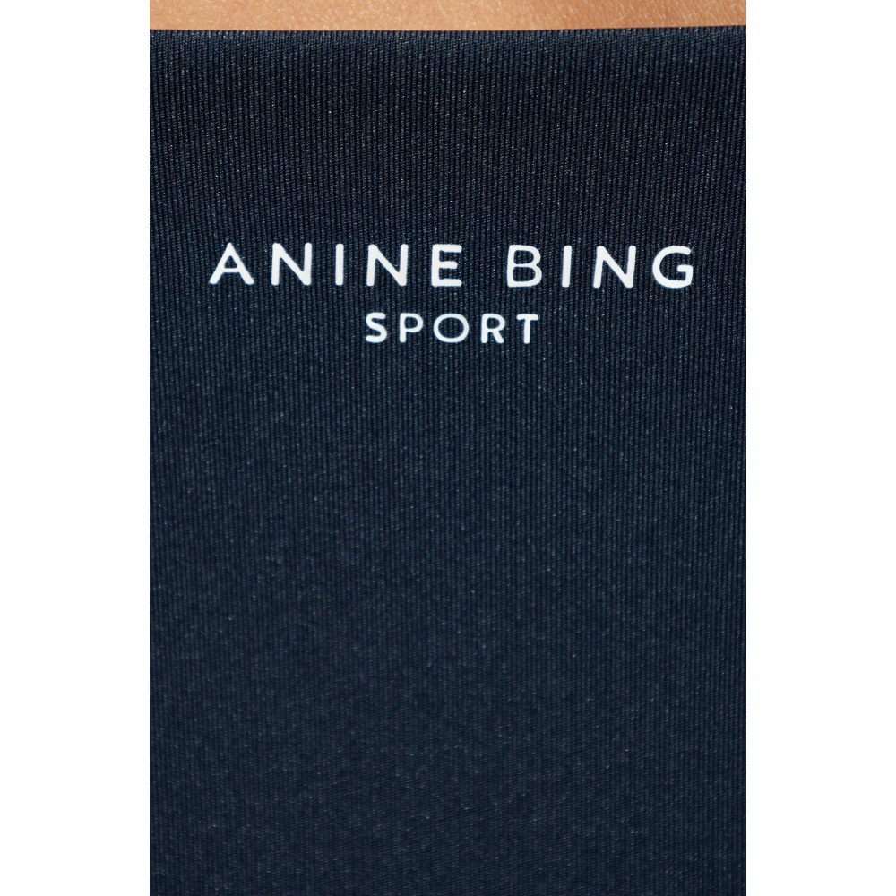 Anine Bing Sports Top Blue Dames