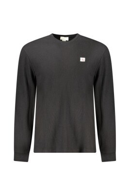 pull-noir-en-coton-a-col-rond