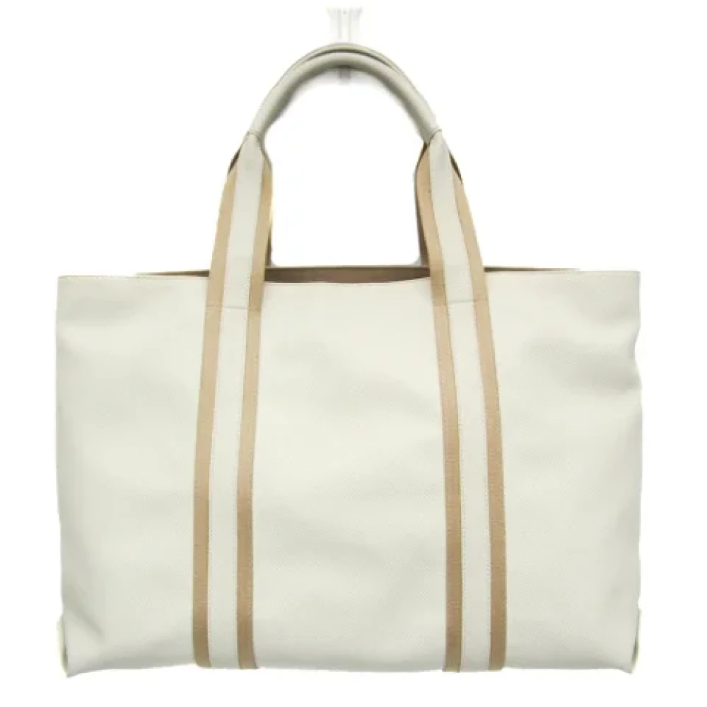 Bottega Veneta Vintage Pre-owned Canvas totes Beige Dames