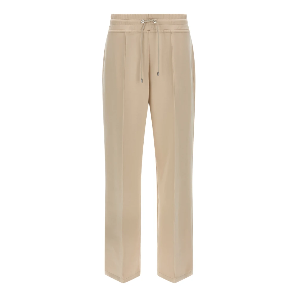 Moorer Women's Beige Bayonne Jersey Joggers - Sweatpants - M - Trousers