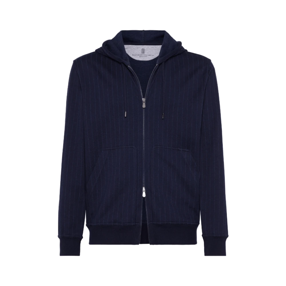 Sweatshirts & Hoodies > Zip-throughs - - Brunello Cucinelli - Modalova
