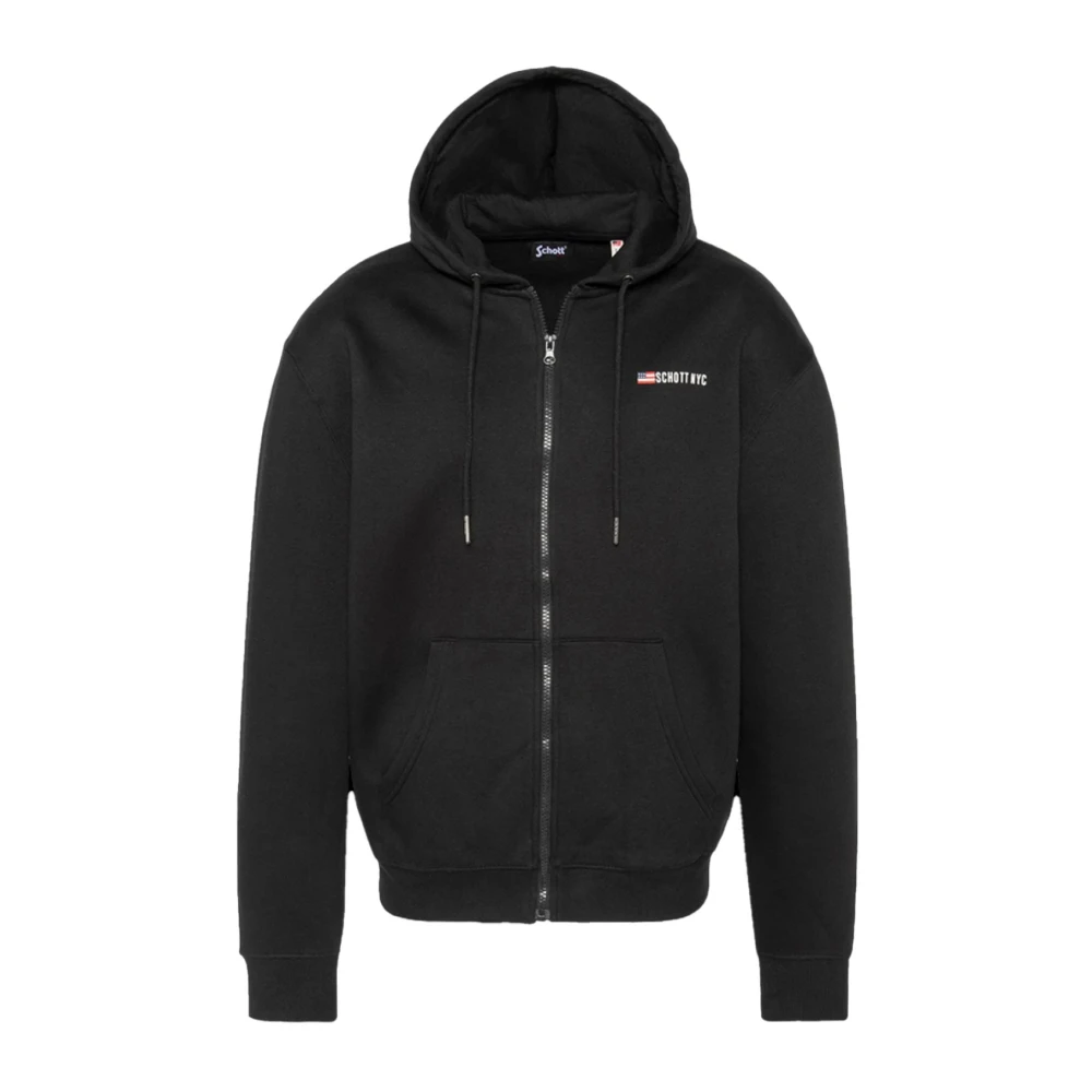 Sweatshirts & Hoodies > Zip-throughs - - Schott NYC - Modalova