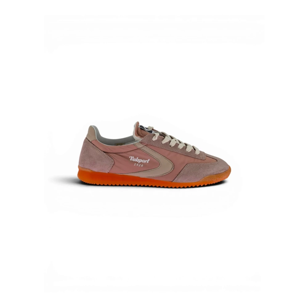 Valsport 1920 Nylon en Suède Sneaker Dames Schoenen Roze