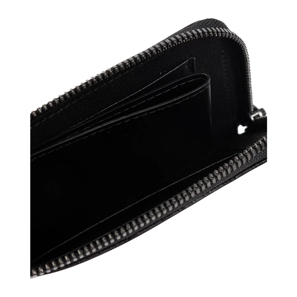 Yohji Yamamoto Leren portemonnee Black Unisex