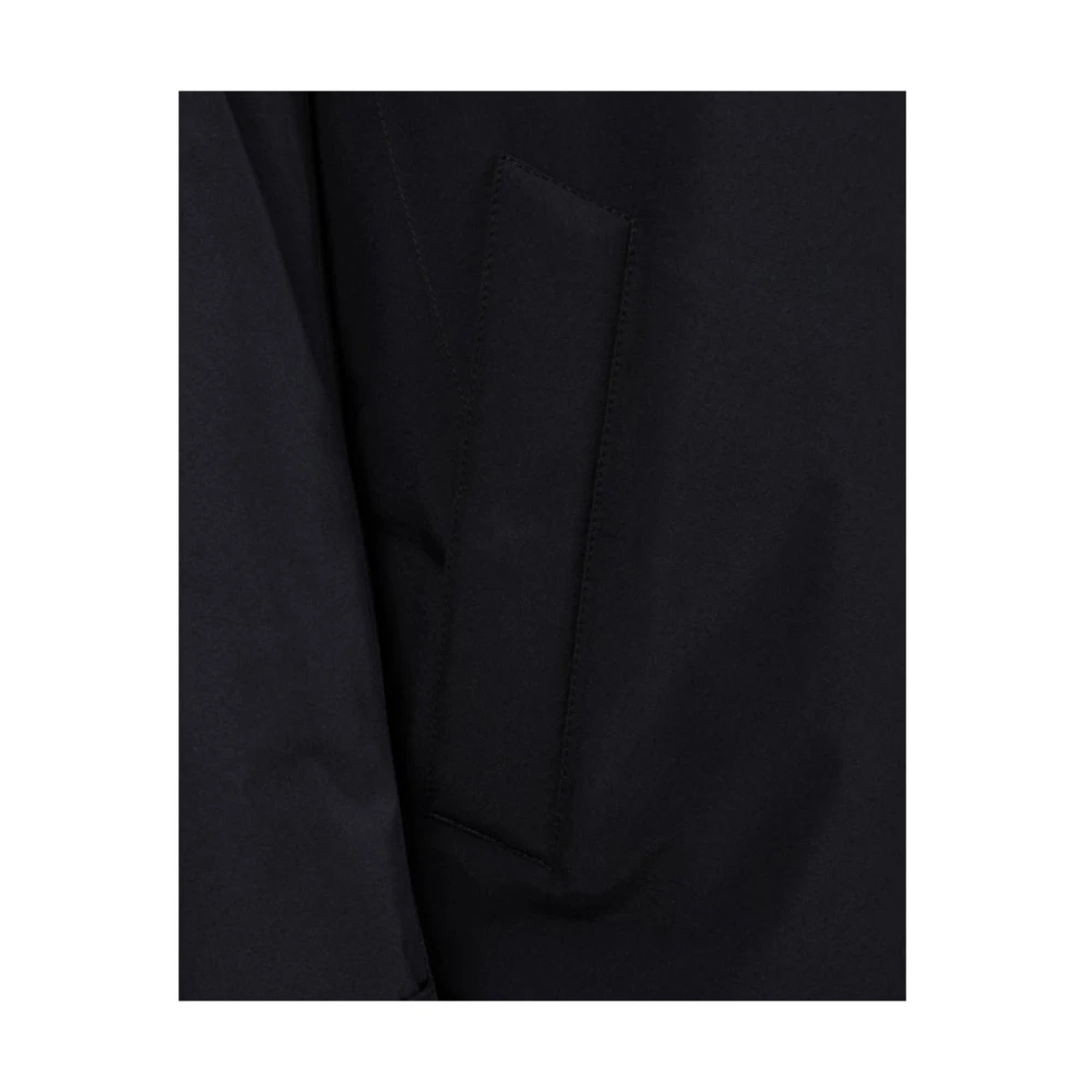 Herno Gore 2-laags Carcoat met Capuchon Blue Heren