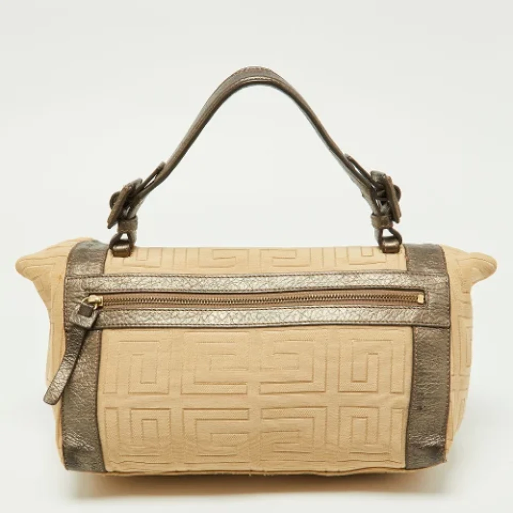 Givenchy Pre-owned Canvas handbags Beige Dames