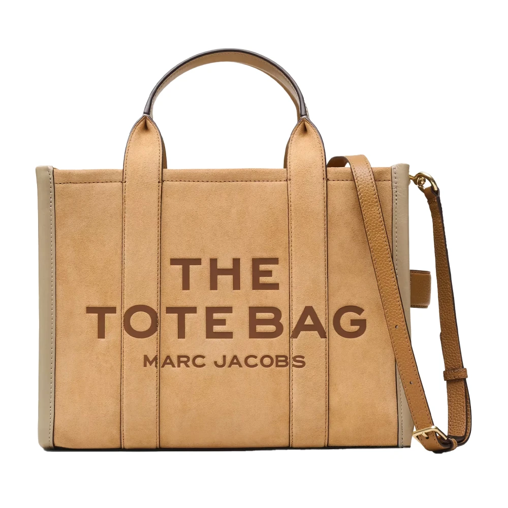 Marc Jacobs Donna Marrone Suede Medium Tote - Immagine 3