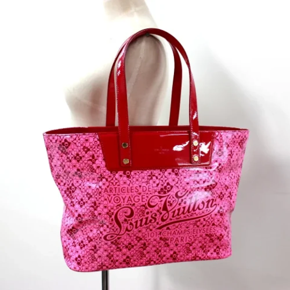 Louis Vuitton Vintage Pre-owned Leather handbags Pink Dames