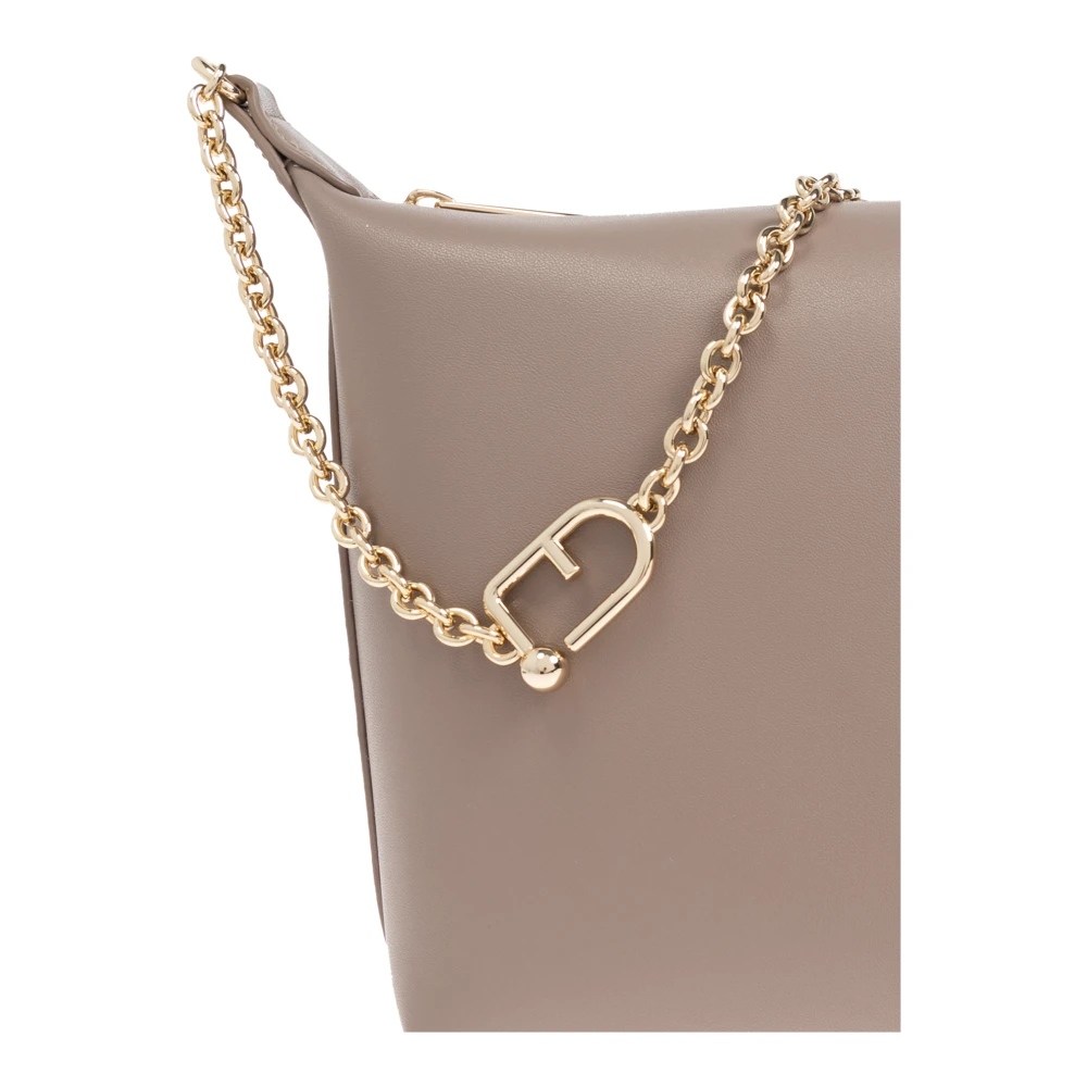 Furla Schoudertas Nuvola Mini Brown Dames