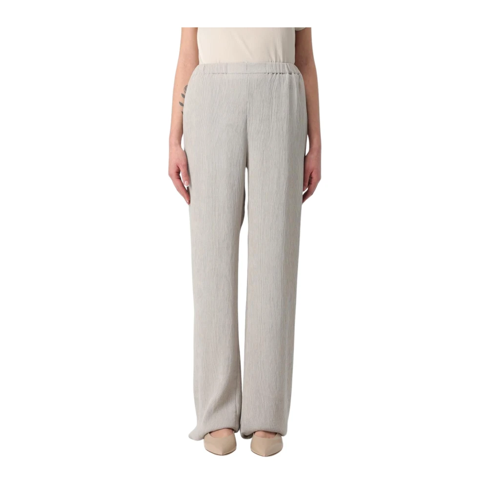Emporio Armani Beige Broek Beige Dames