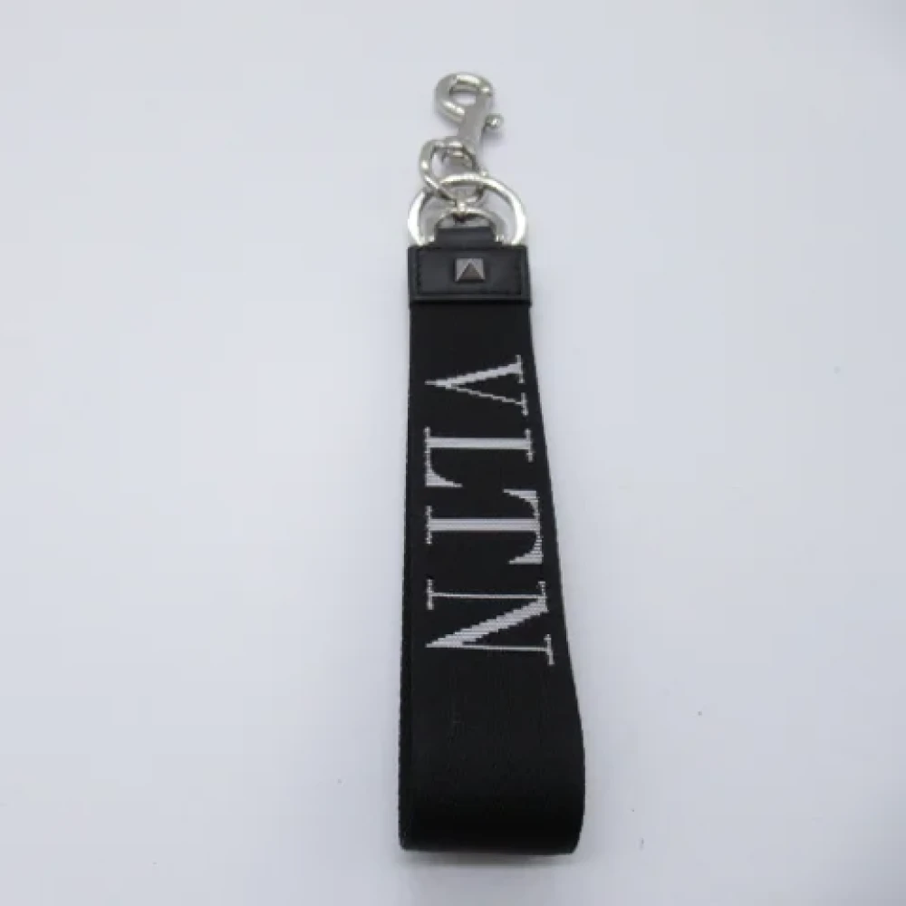 Valentino Vintage Pre-owned Leather key-holders Black Dames