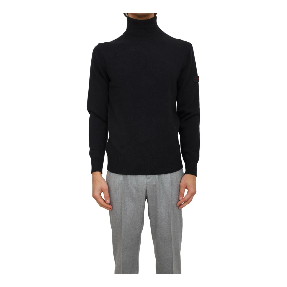 Peuterey Men's Blue Turtlenecks, 2XL, Knitwear Blu