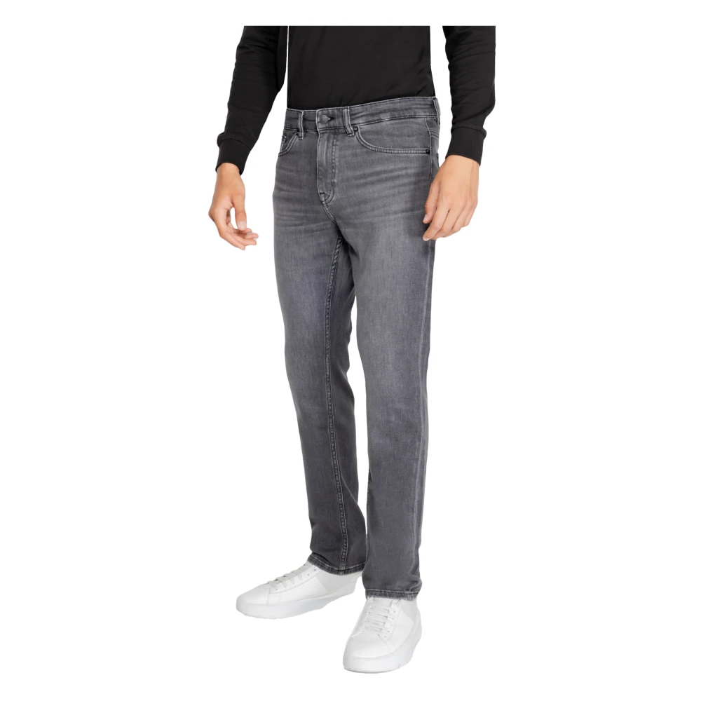 Hugo Boss Heren Jeans Herfst Winter Collectie Gray Heren