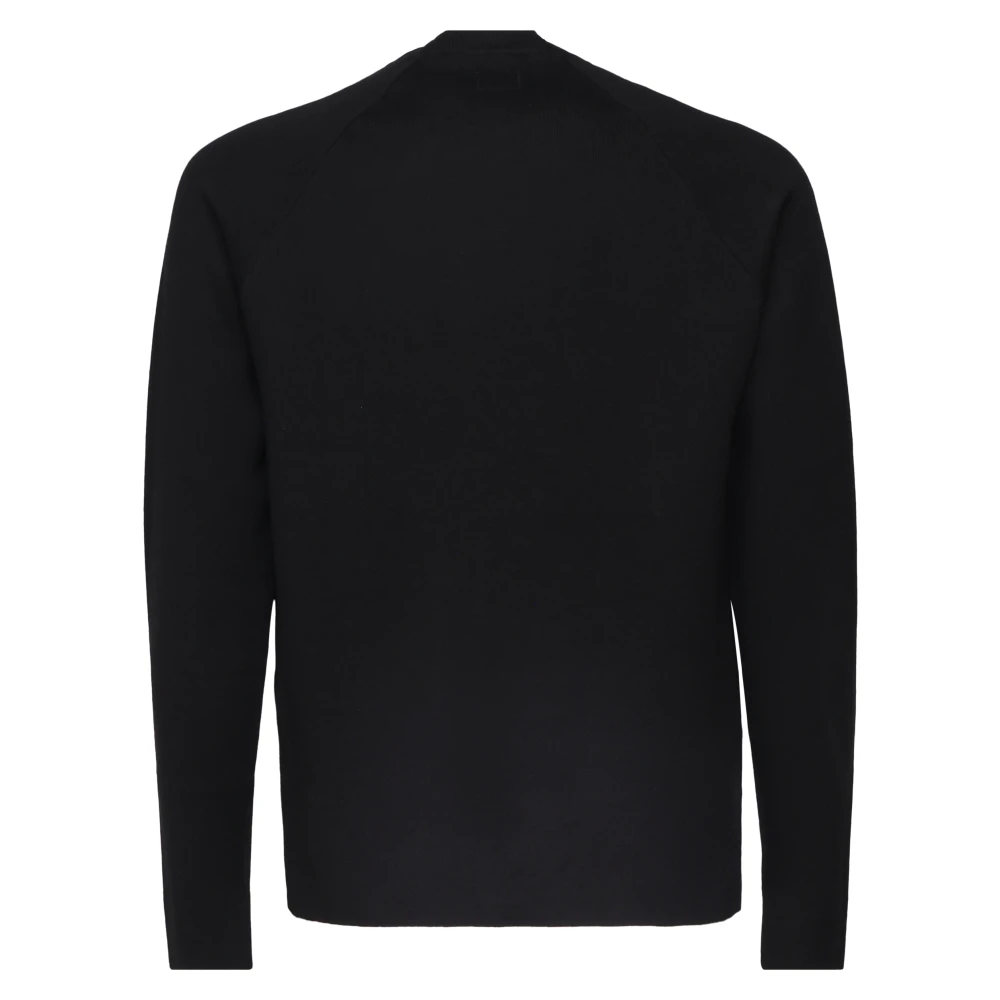 C.P. Company Zwarte Metropolis Katoenen Sweatshirt Black Heren