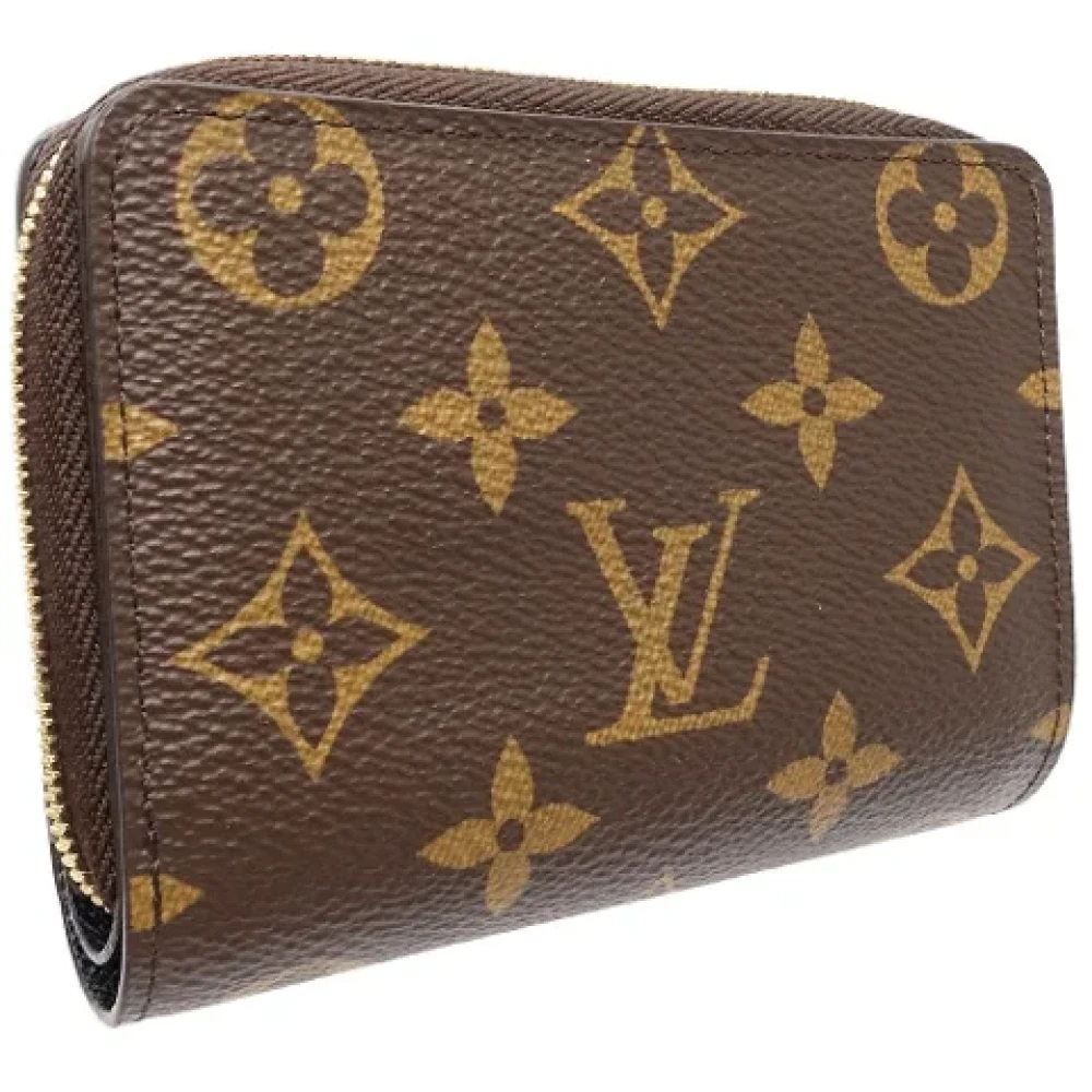 Louis Vuitton Vintage Pre-owned Canvas wallets Brown Dames