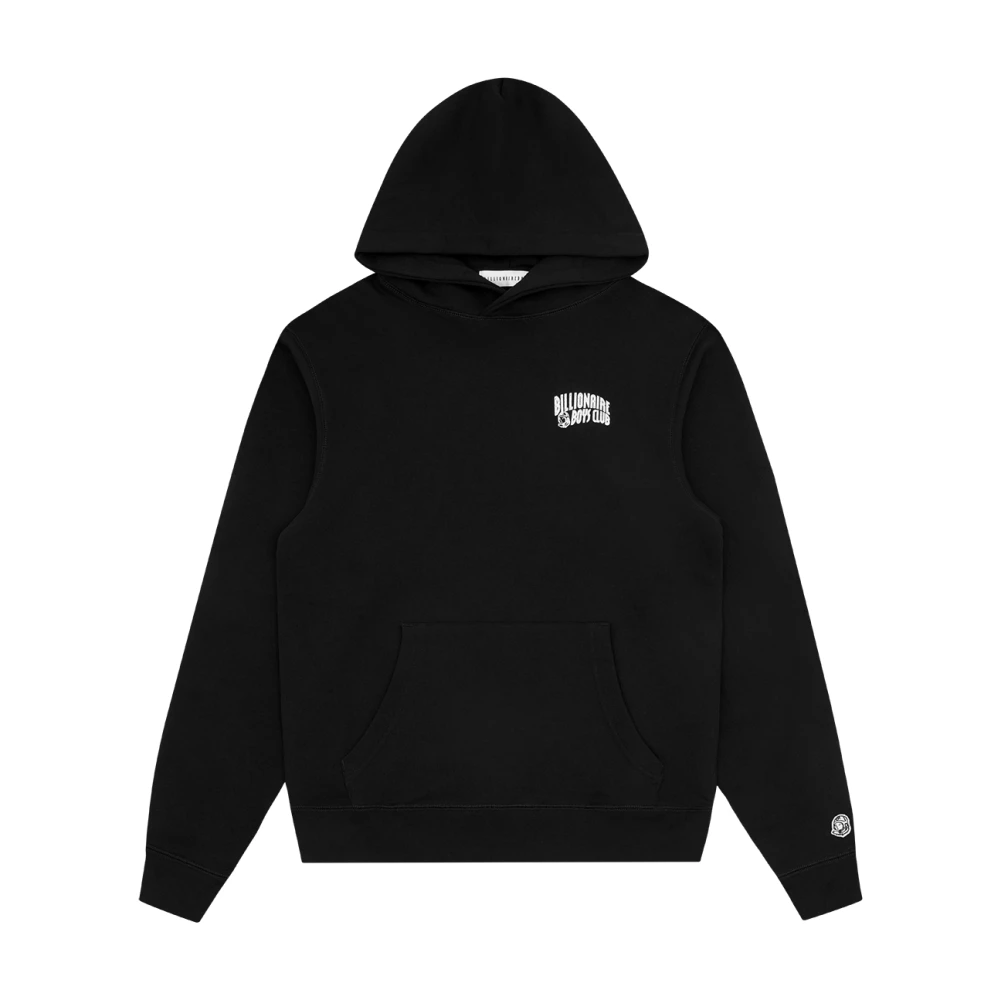 Billionaire Men's Black Arch Logo Popover Hood - Hoodies - L - Sweatshirts & Hoodies
