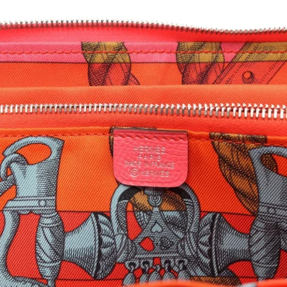 Hermès Vintage Pre-owned Leather wallets Pink Dames