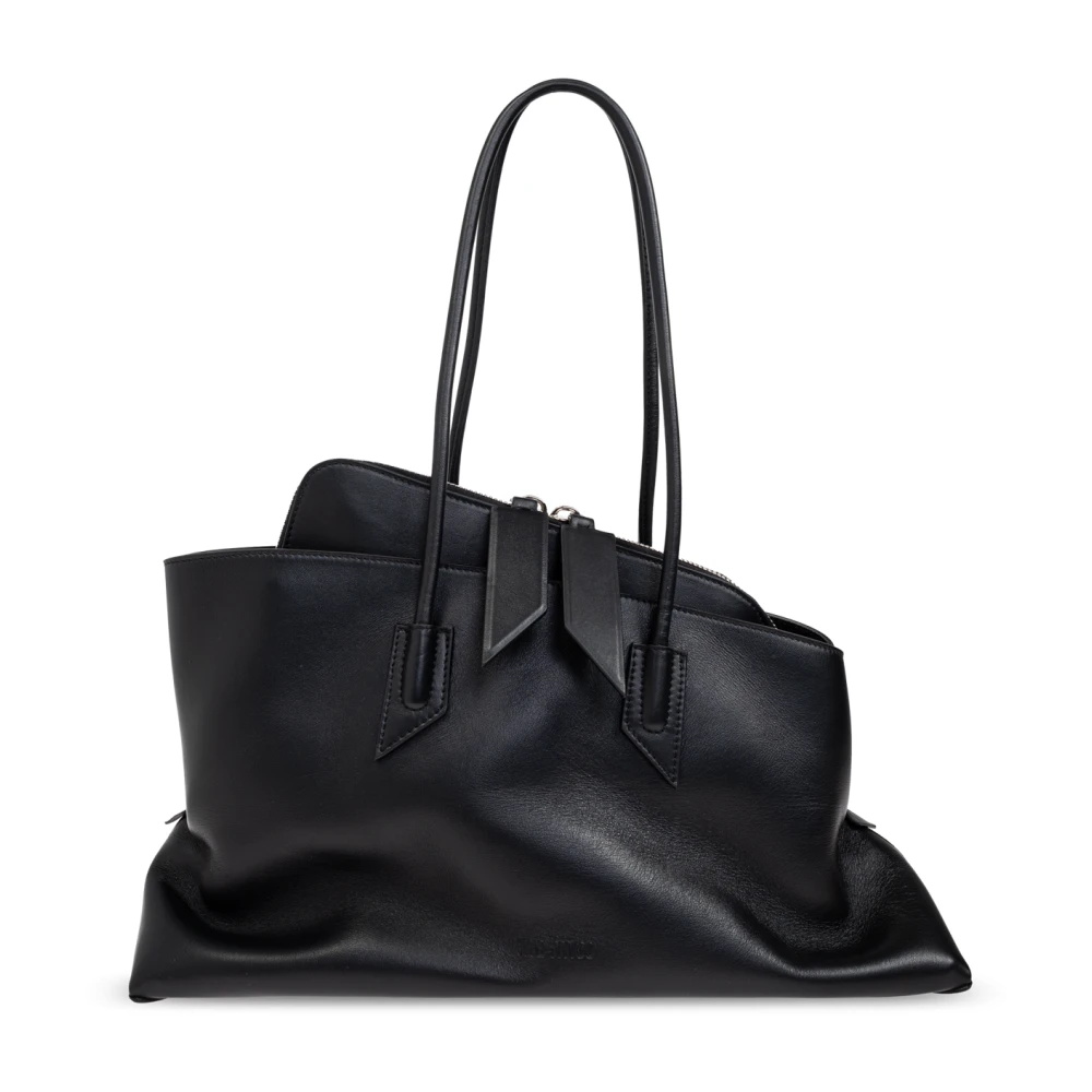 The Attico La Passeggiata shopper tas Black Dames