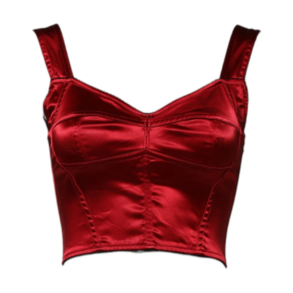 Tops > Sleeveless Tops - - Dolce & Gabbana - Modalova
