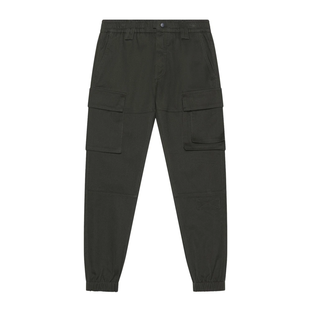 Antony Morato Cargo Broek Zwart Elastische Enkels Black Heren