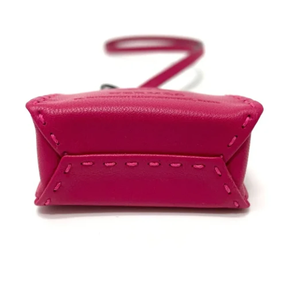 Hermès Vintage Pre-owned Leather handbags Pink Dames