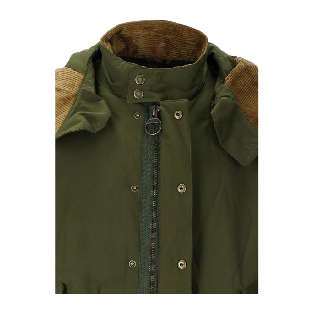 Baracuta Groene Mods Casual Parka met capuchon Green Heren