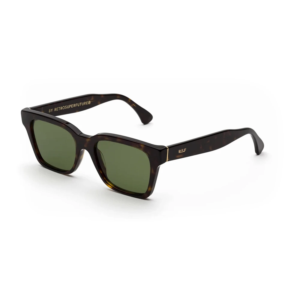 Retrosuperfuture Unisex Green Sunglasses, One Size, America 3627 Sunglasses