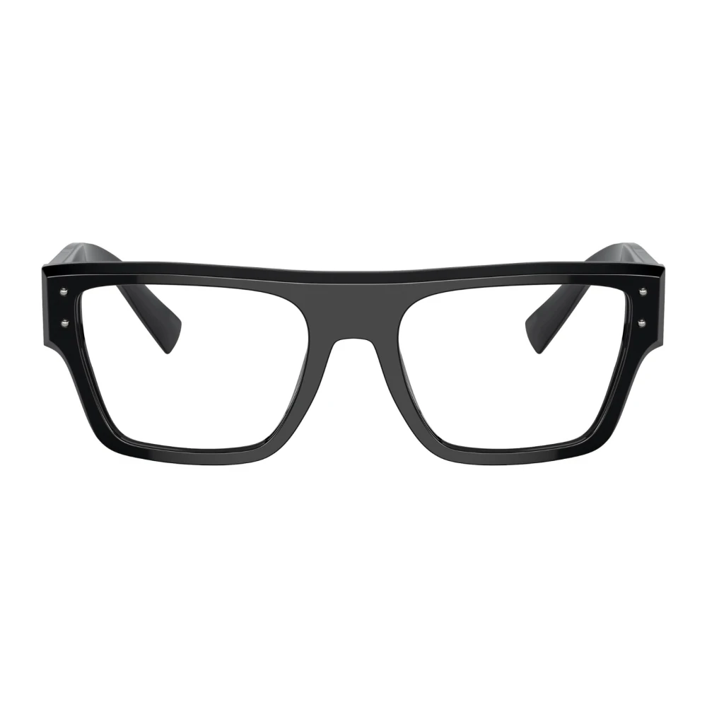 Dolce & Gabbana Acetaat Zonnebril Stijlvolle Modebril Black Heren