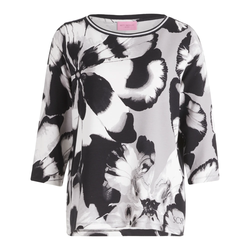 Betty Barclay Bloemenprint Sweatshirt Multicolor Dames