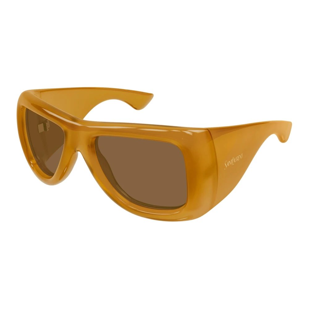 Saint Laurent Unisex Orange Sl 902 Howl Sunglasses - Sunglasses - 63 Mm - Accessories
