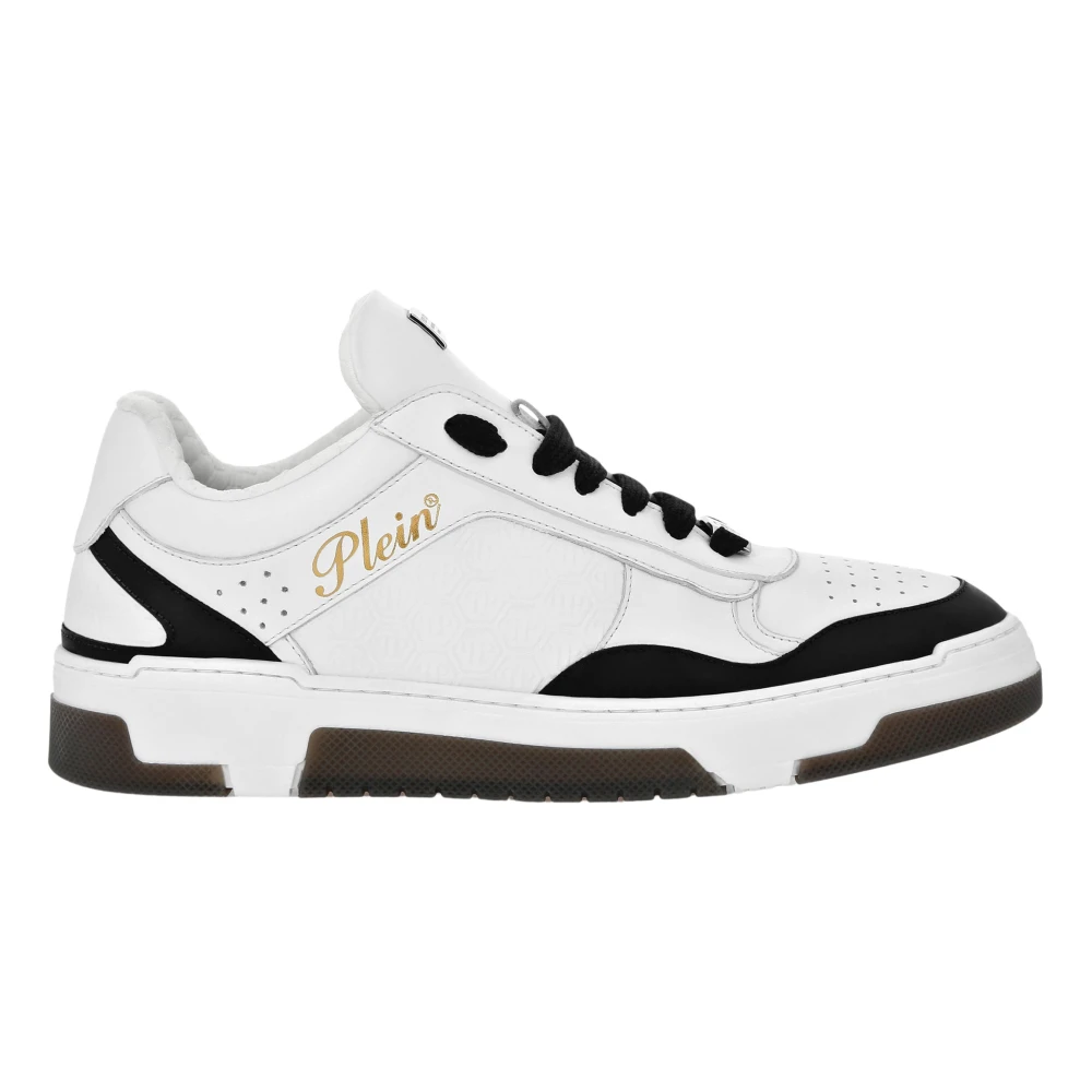 Philipp Plein Low-Top Sneakers Nappa Suede unisex Schoenen Zwart