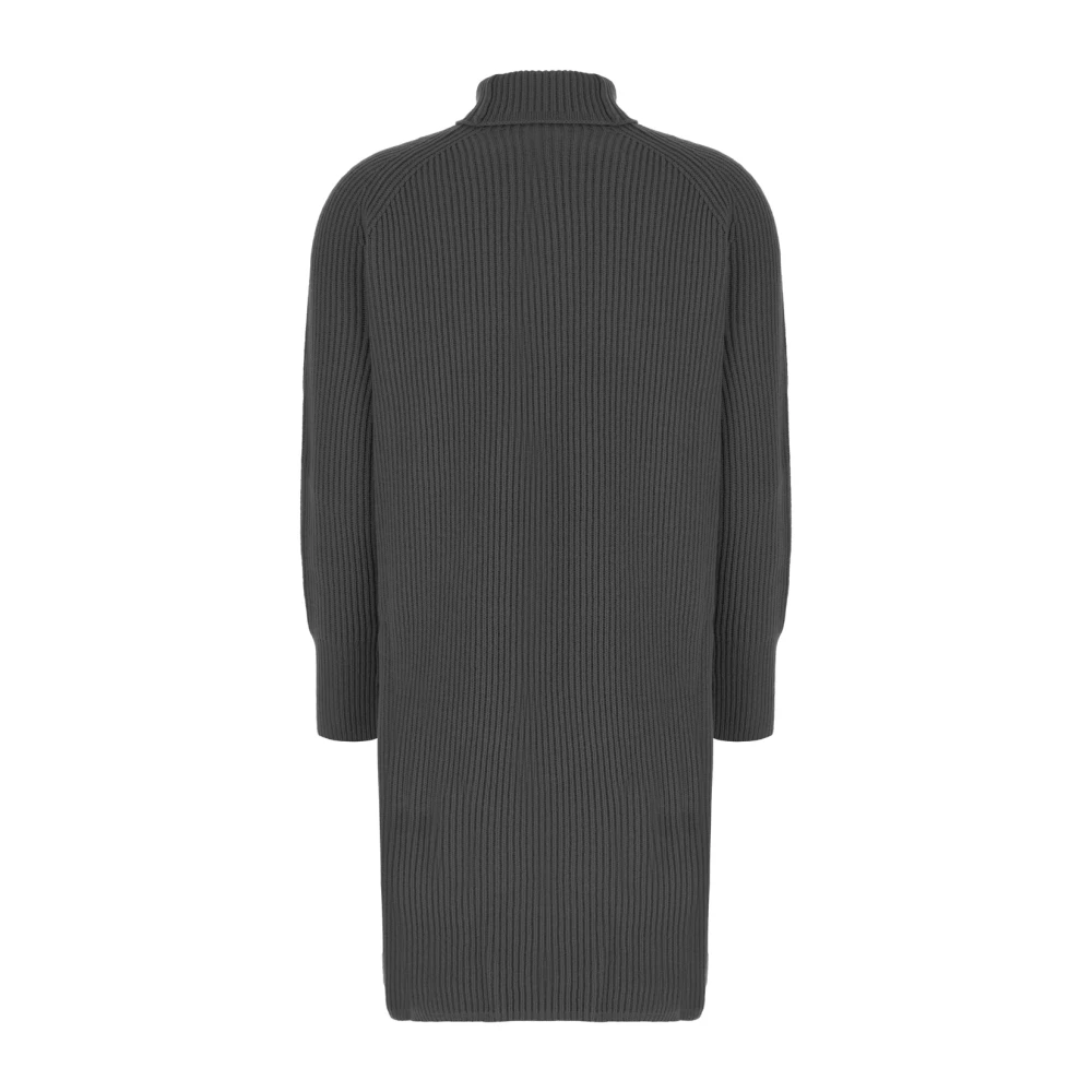 Max Mara Studio Elegante Jurken Collectie Gray Dames