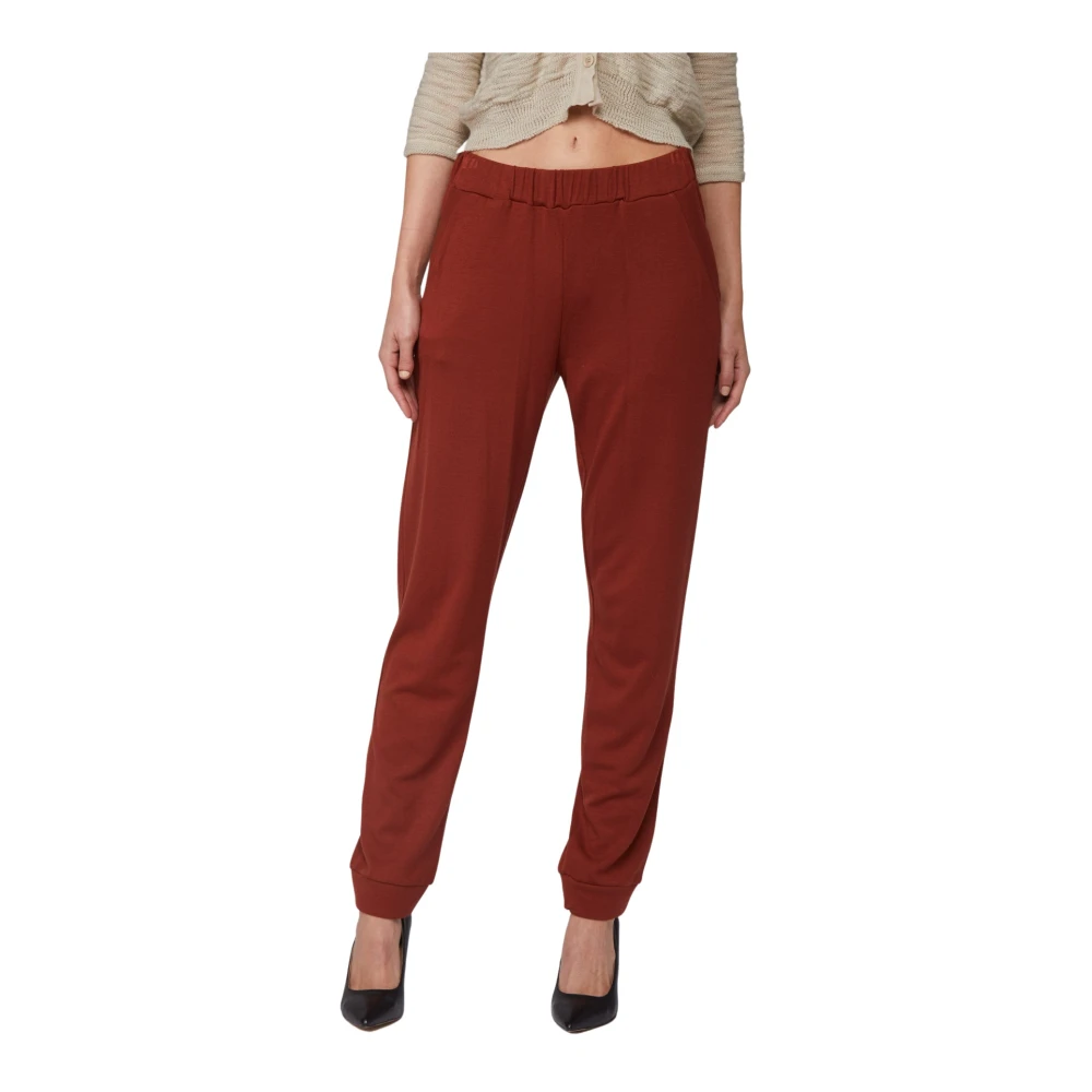 Twinset Joggingbyxor Brun Brown, Dam