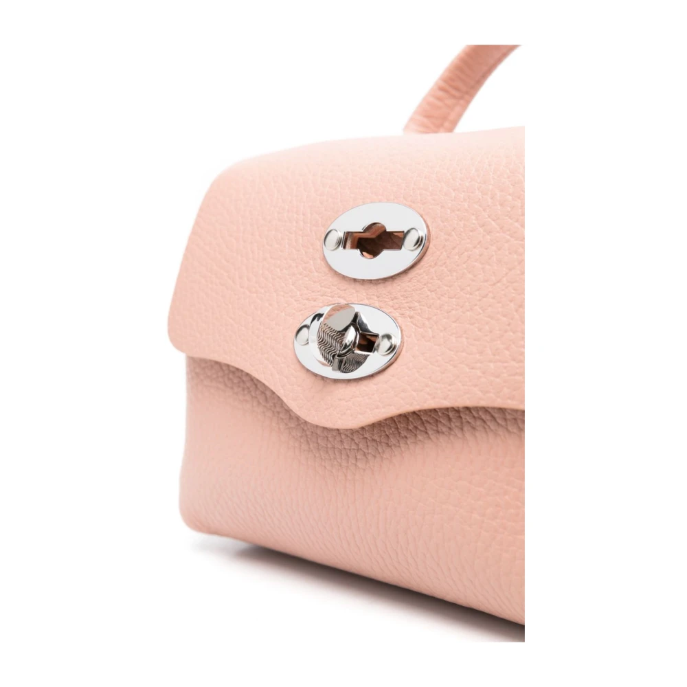 Zanellato Roze Twist-Lock Schoudertas Pink Dames